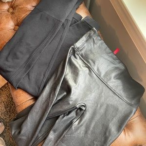 COPY - 2 pair Spanx leggings size small sold as a set